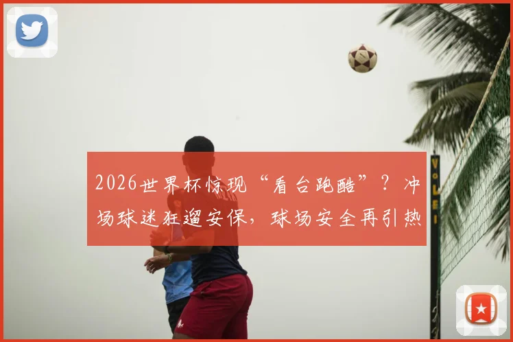 2026世界杯惊现“看台跑酷”？冲场球迷狂遛安保，球场安全再引热议